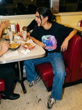 Rare HTF Cross Colours Lisa Lopes TLC Left Eye Graphic Tee NWOT